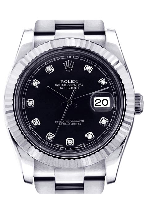 rolex datejust white classic woman|rolex datejust white gold 41mm.